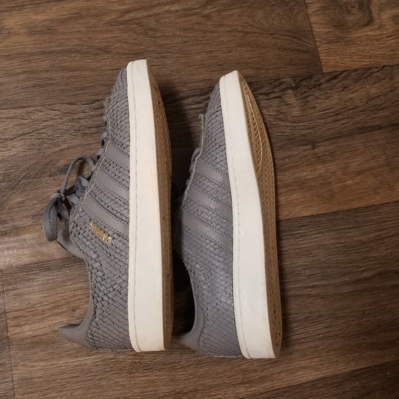 Adidas Campus snake scales grey sneakers size 8.5 - Picture 4 of 8